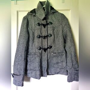 🖤☠Last Kiss Zip Up Button Up Jacket💋